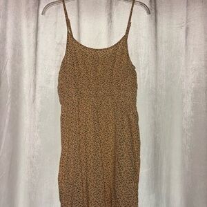 American Eagle Outfitters Light Yellow and pink floral mini Dress in Women’s Med